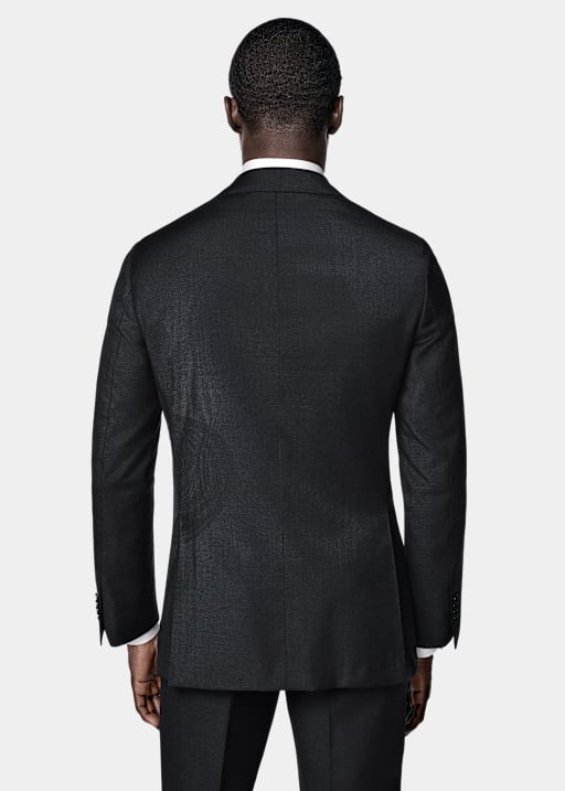 Dark Grey Perennial Tailored Fit Havana Suit