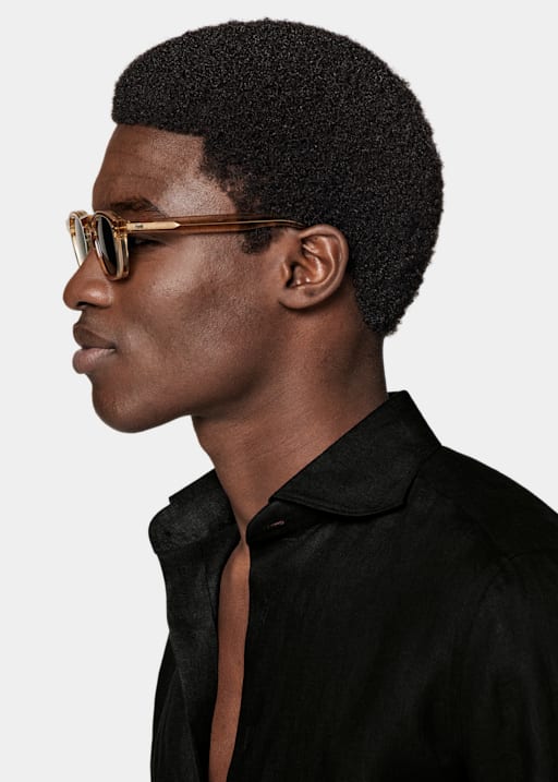 Black Slim Fit Shirt