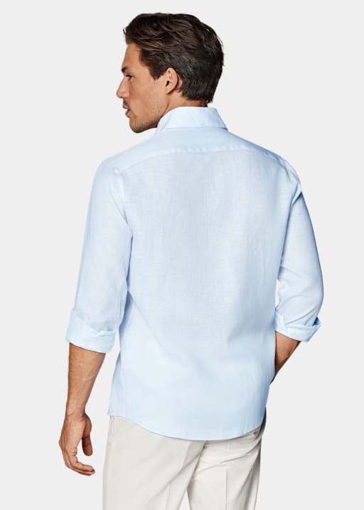 Light Blue Slim Fit Shirt