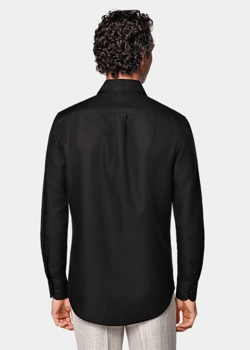 Black Relaxed Fit Shirt