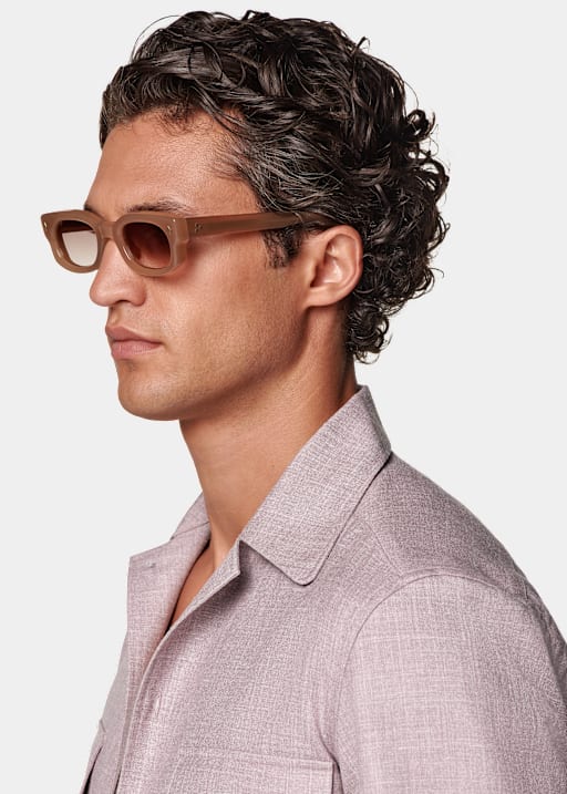 Purple Relaxed Fit Shirt