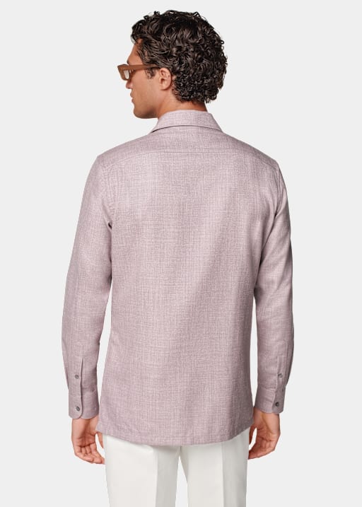 Purple Relaxed Fit Shirt