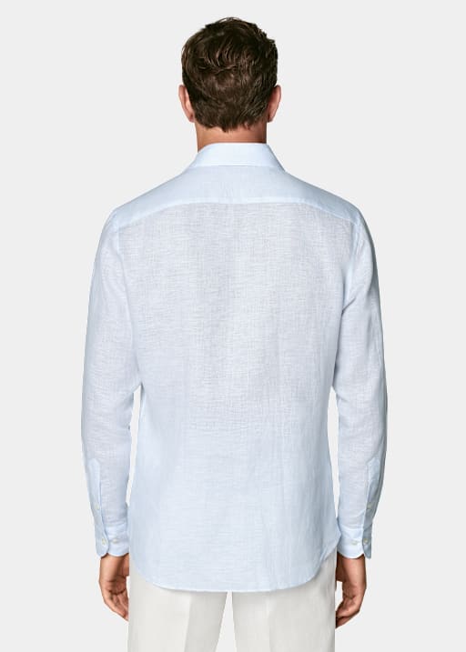Light Blue Relaxed Fit Shirt
