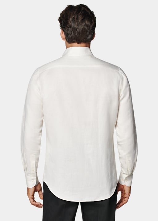 Hemd off-white Slim Fit