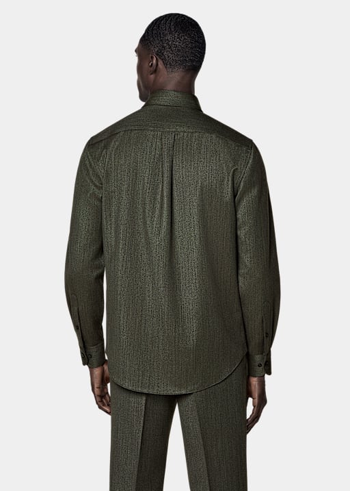 Green Wool Shirt