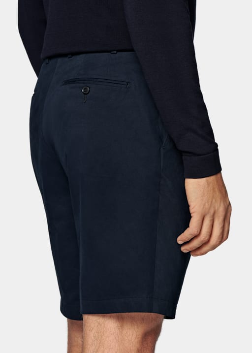 Shorts navy Straight Leg