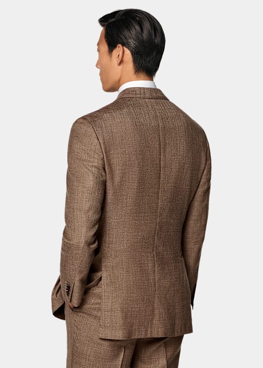 Abito Havana marrone tailored fit