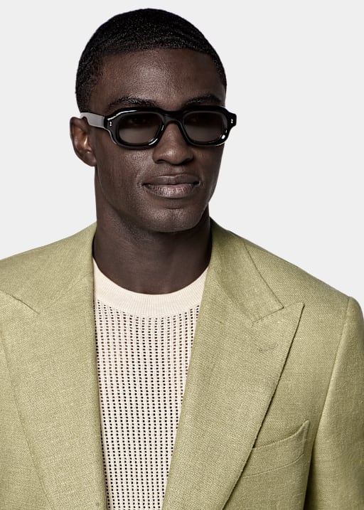 Costume Milano coupe Tailored vert clair