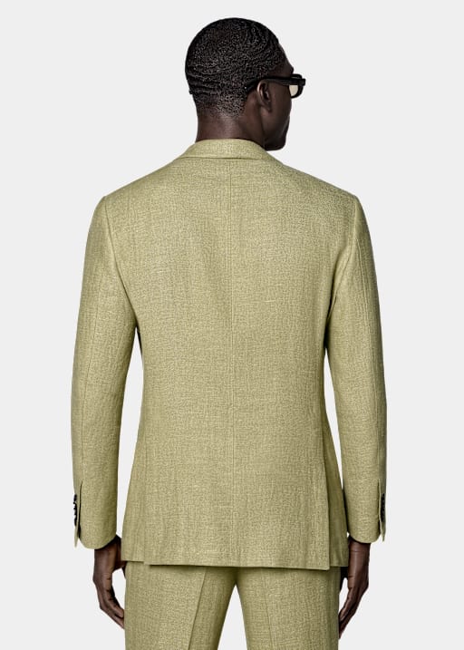 Costume Milano coupe Tailored vert clair