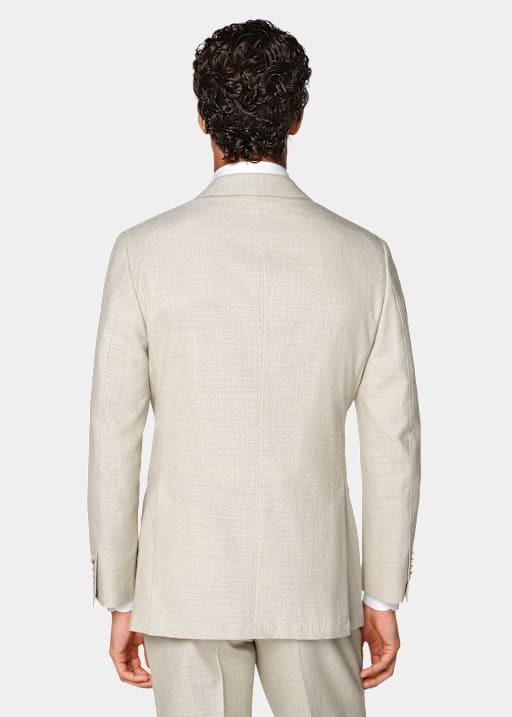 Light Brown Tailored Fit Havana Suit