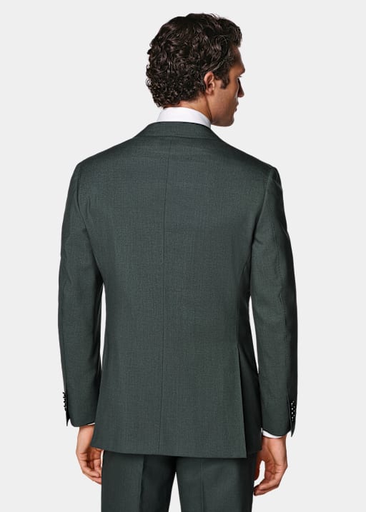 Dark Green Perennial Tailored Fit Havana Suit