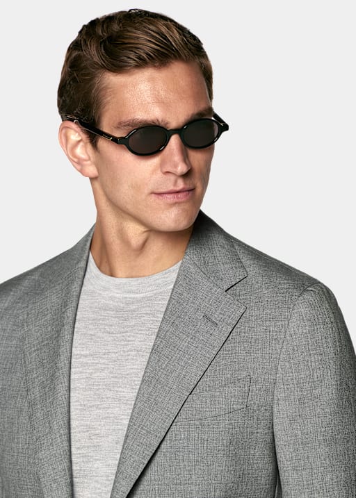 Costume Perennial Havana coupe Tailored gris clair