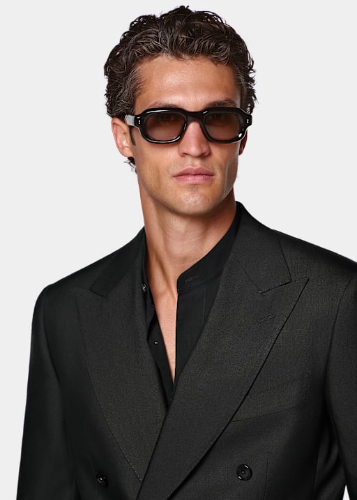 Costume Milano coupe Tailored noir