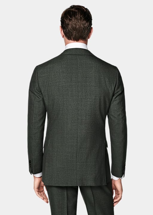 Dark Green Perennial Tailored Fit Havana Suit