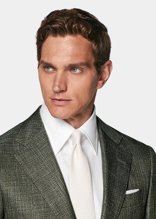 Dark Green Tailored Fit Havana Suit