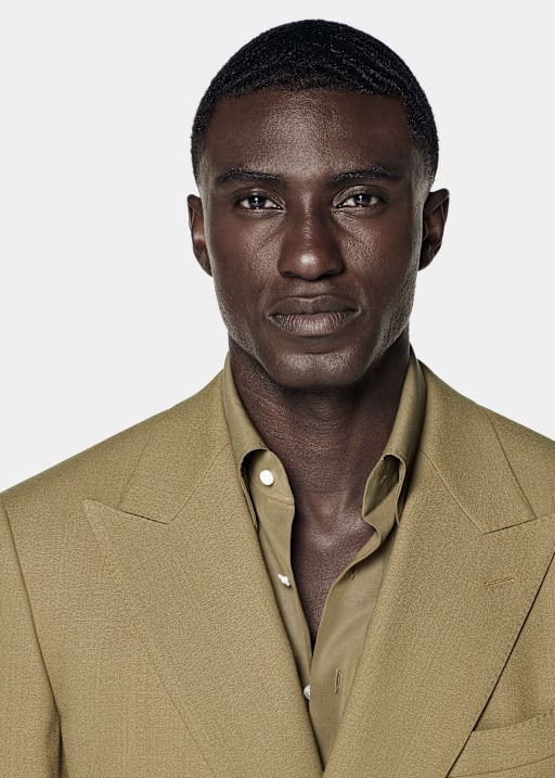 Mid Green Tailored Fit Milano Suit