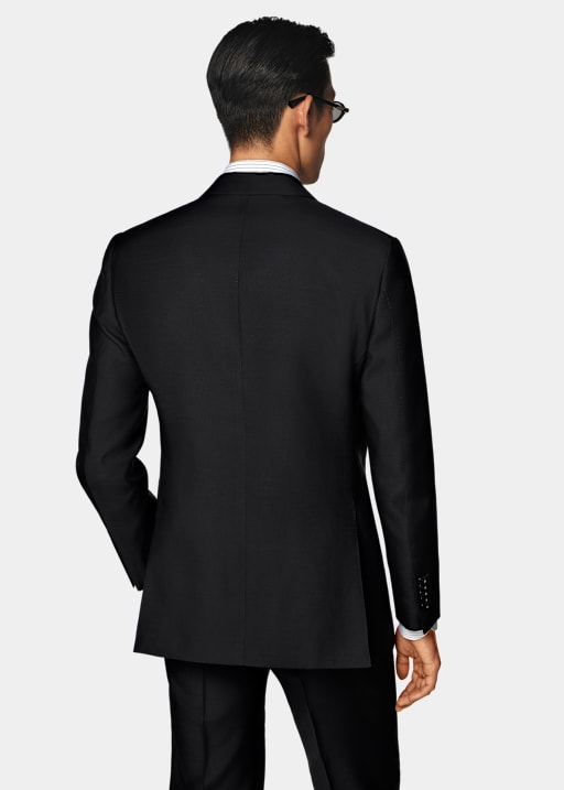 Milano 黑色合体身型西装