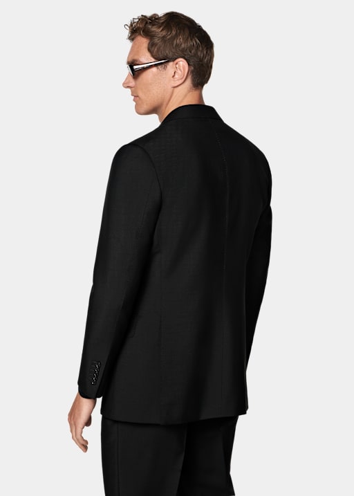 Traje Milano negro corte Tailored