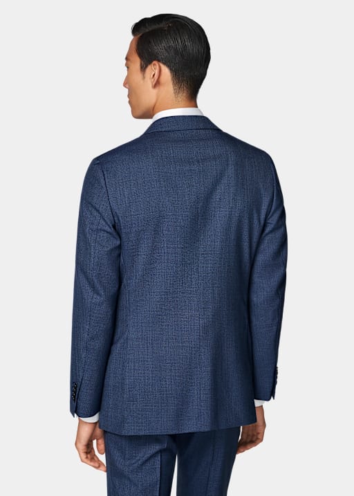 Mid Blue Perennial Tailored Fit Havana Suit