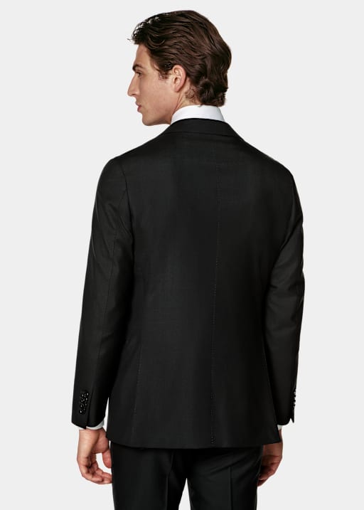 Black Tailored Fit Havana Suit