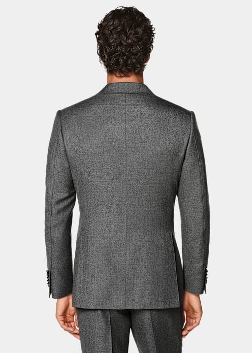 Mid Grey Tailored Fit Milano Suit