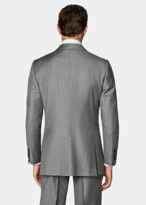 Traje Milano Tailored Fit gris intermedio