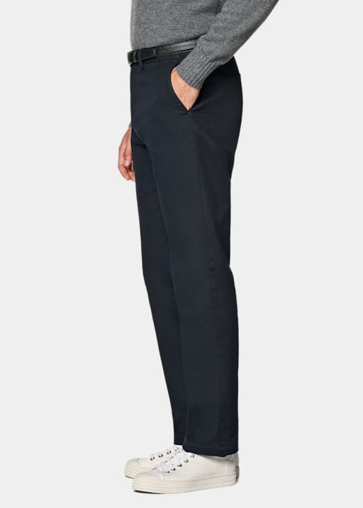 Chino navy Slim Leg straight