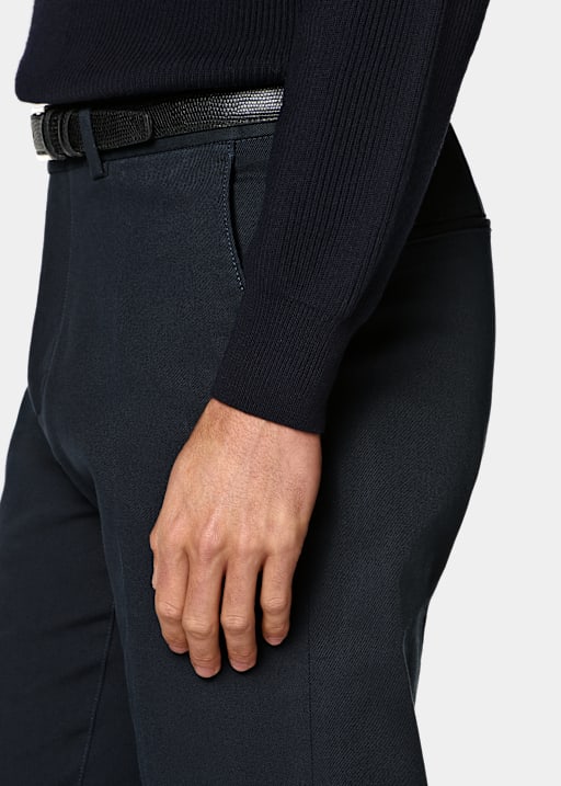 Chinos azul marino Slim Leg Straight