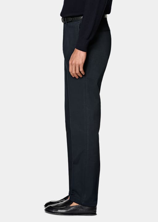 Chinos azul marino Slim Leg Straight