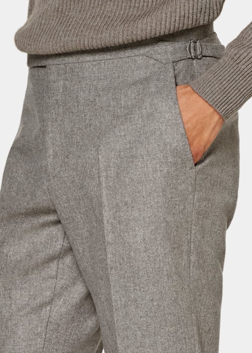 Pantalones Milano gris topo