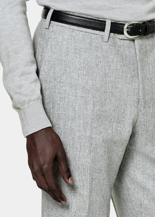 Light Grey Soho Trousers