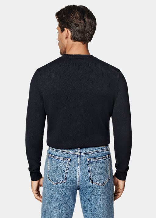 Navy Crewneck