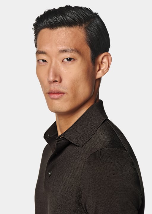 Dark Brown Polo