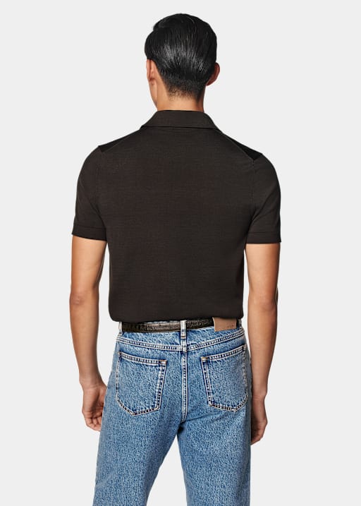 Dark Brown Polo