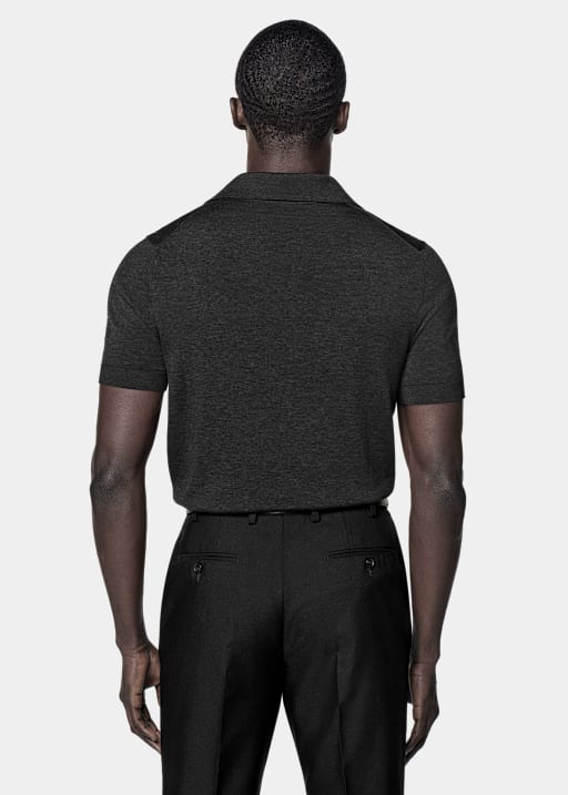 Dark Grey Polo