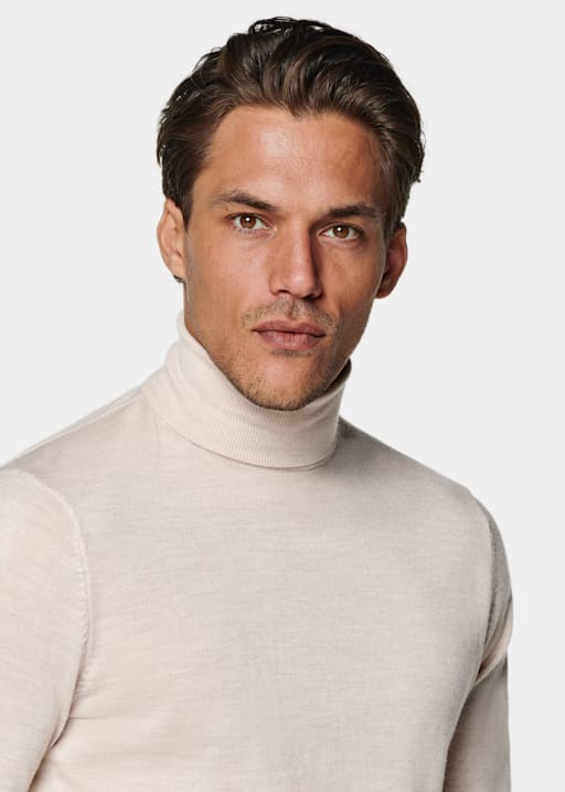 Light Brown Turtleneck