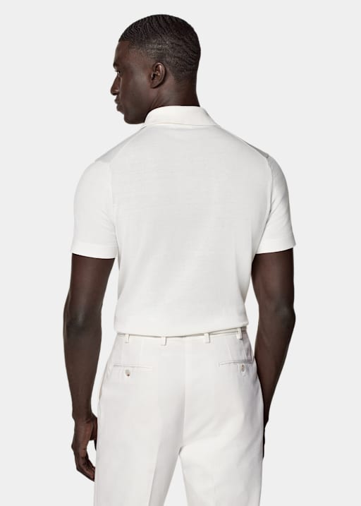 Polo blanc cassé