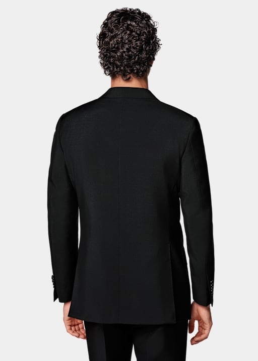 Traje Milano negro corte Tailored