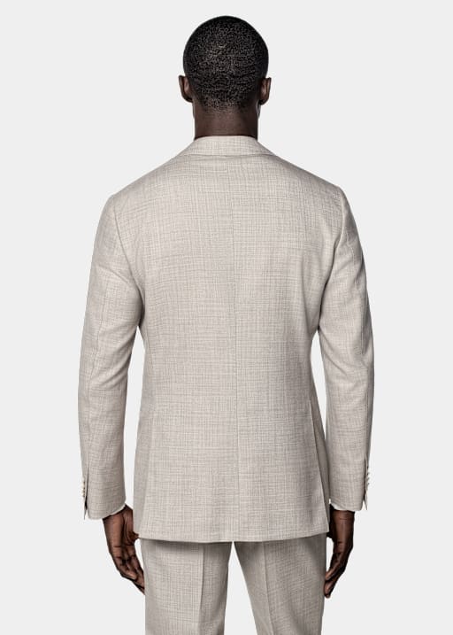 Traje Perennial Havana marrón claro corte Tailored