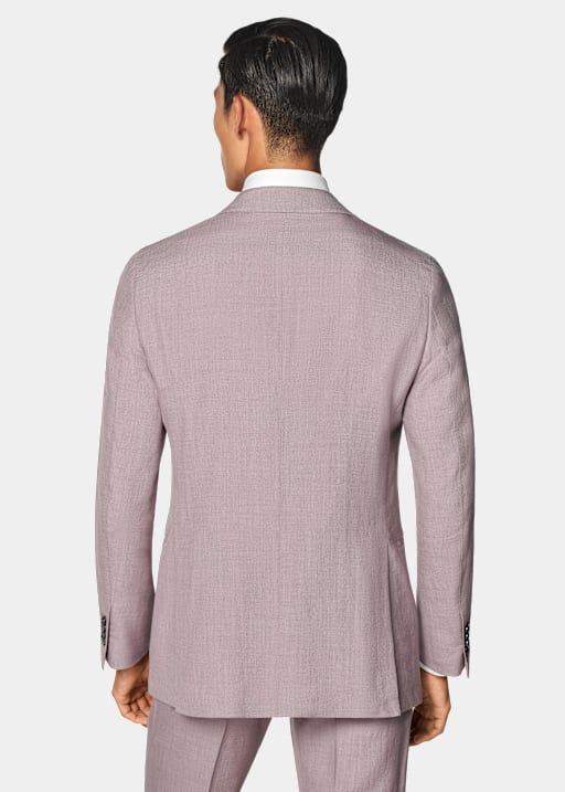 Traje Havana morado corte Tailored
