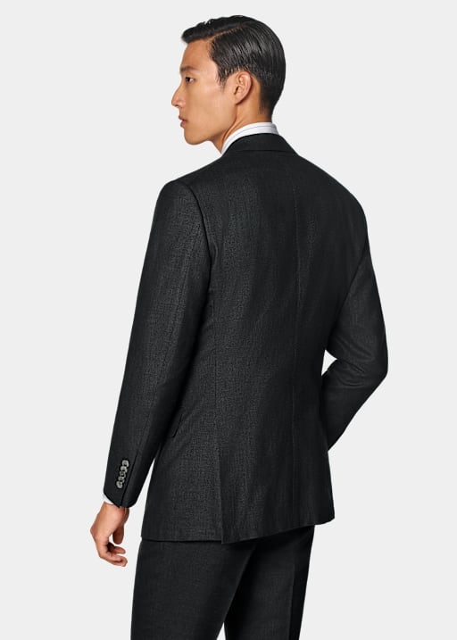 Black Tailored Fit Milano Suit