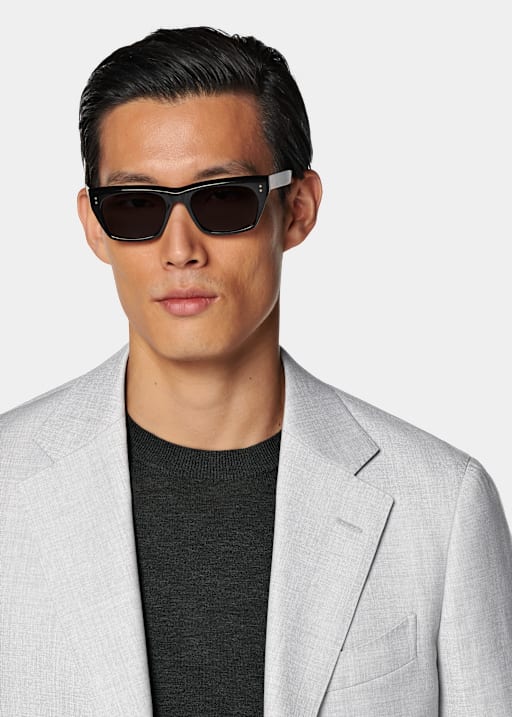 Light Grey Perennial Tailored Fit Havana Suit