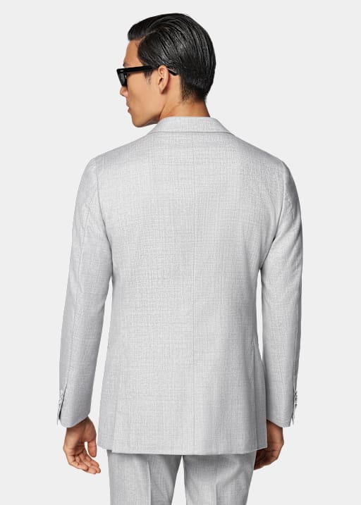 Light Grey Perennial Tailored Fit Havana Suit