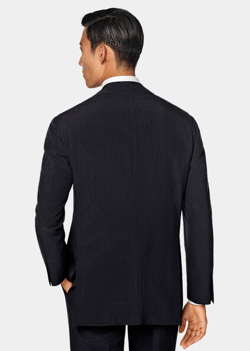 Navy Relaxed Fit Roma Suit