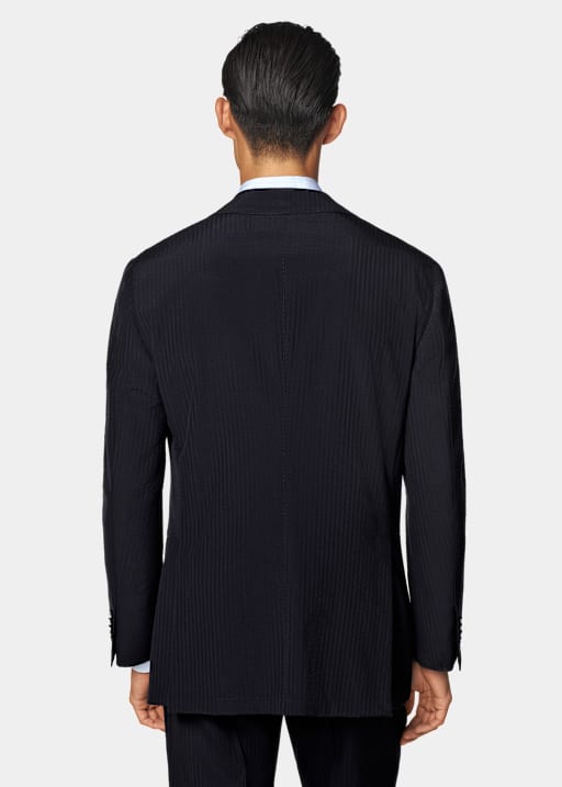 Navy Relaxed Fit Roma Suit