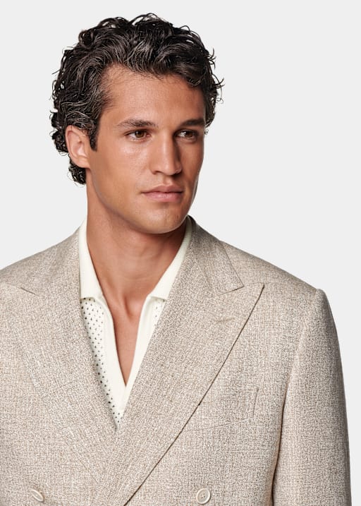 샌드 테일러드 핏 Milano 수트