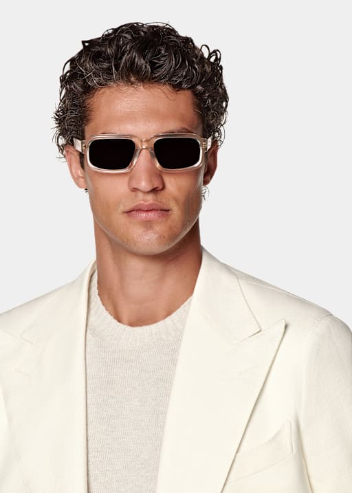 Off-White Tailored Fit Havana Suit