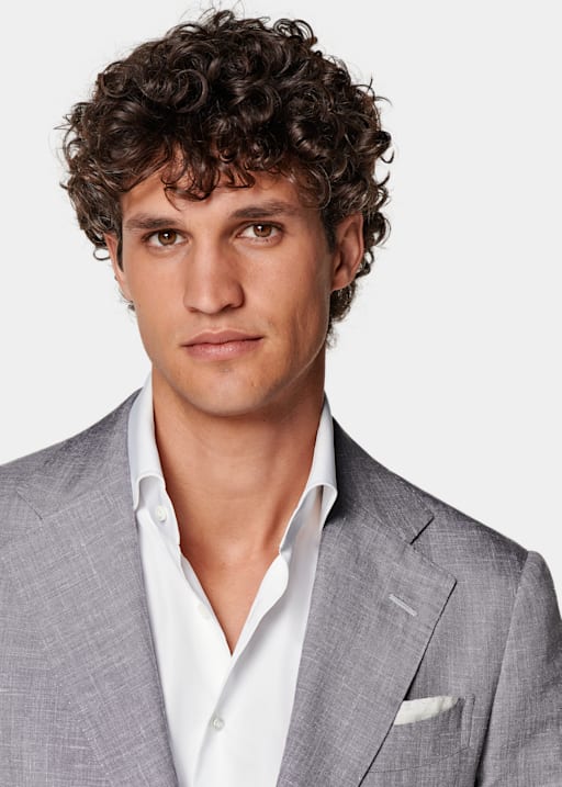 Traje Havana morado corte Tailored