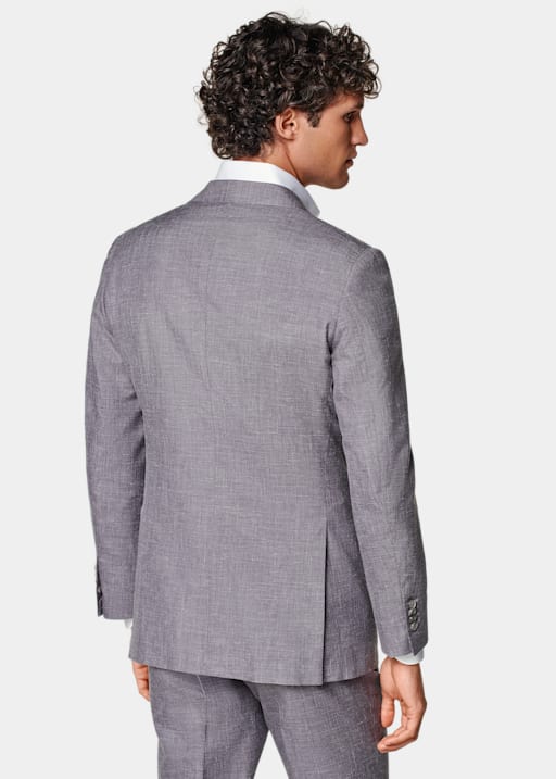 Traje Havana morado corte Tailored