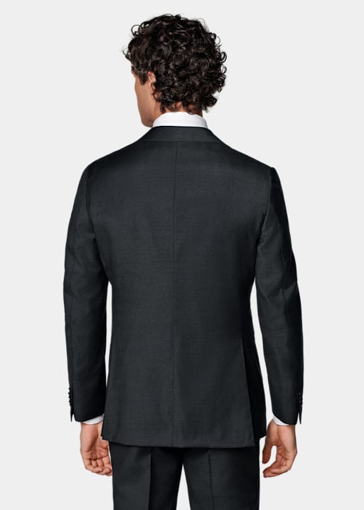 Havana Perennial mörkgrå kostym med tailored fit